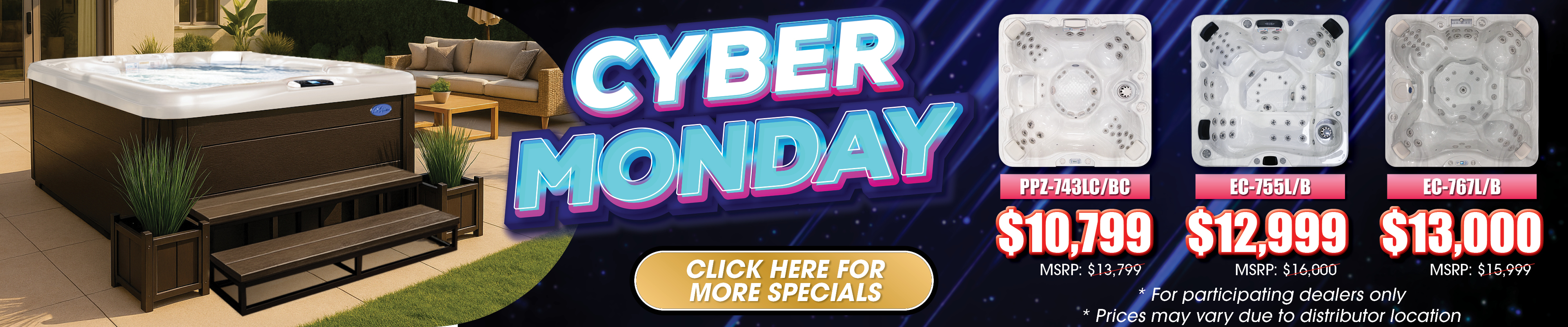 Calspas hot tub being used in a family setting - Berkeley